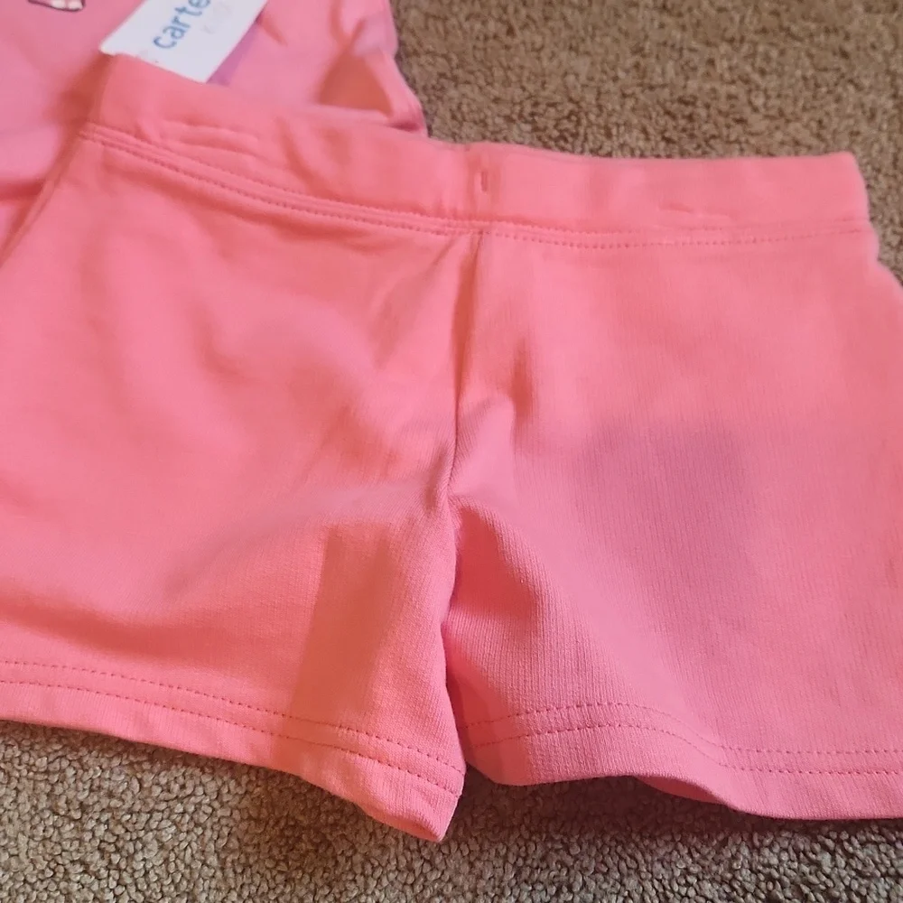 NWT Carter's T Shirt/shorts- 5T/5